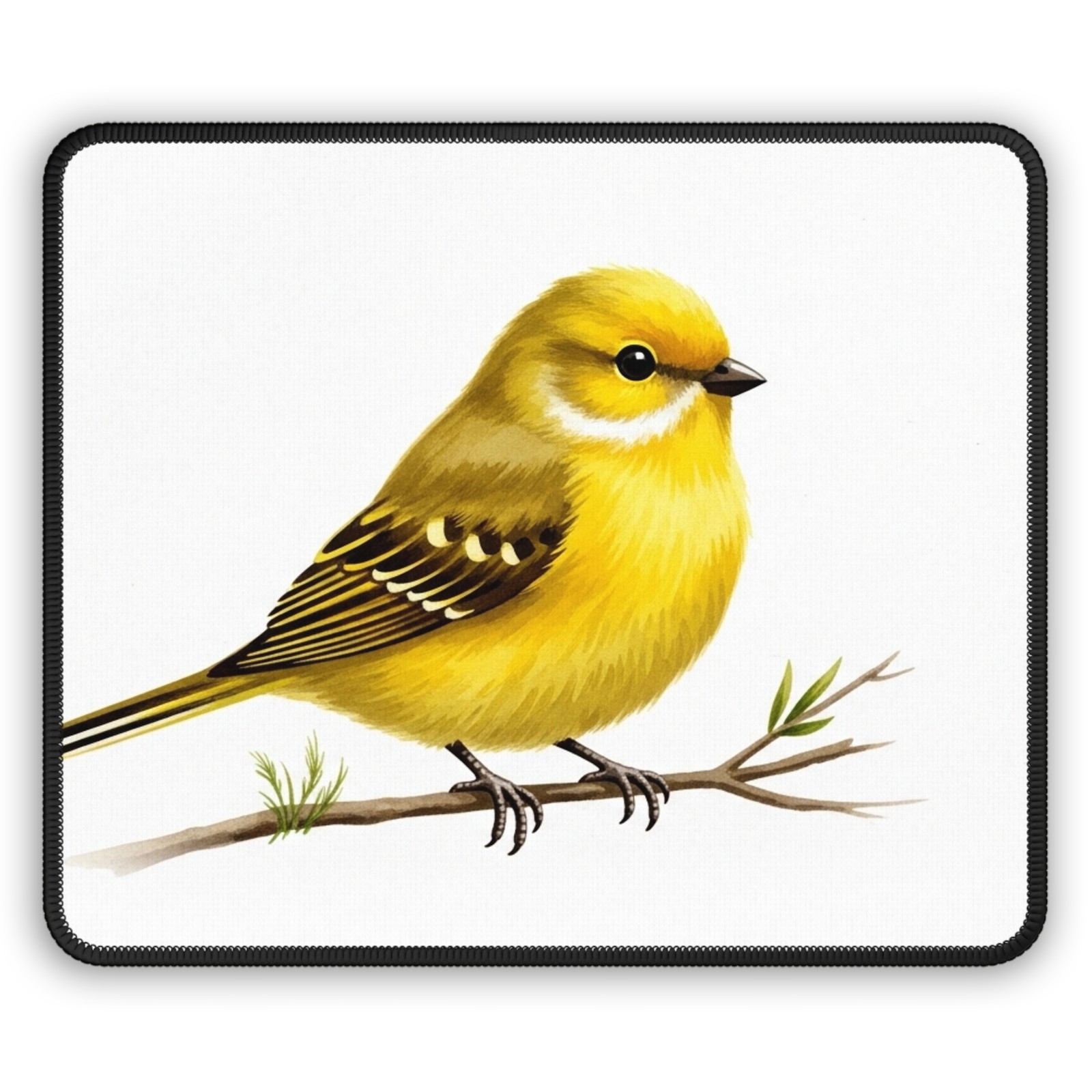 Cute Yellow Bird Gaming Mouse Pad
