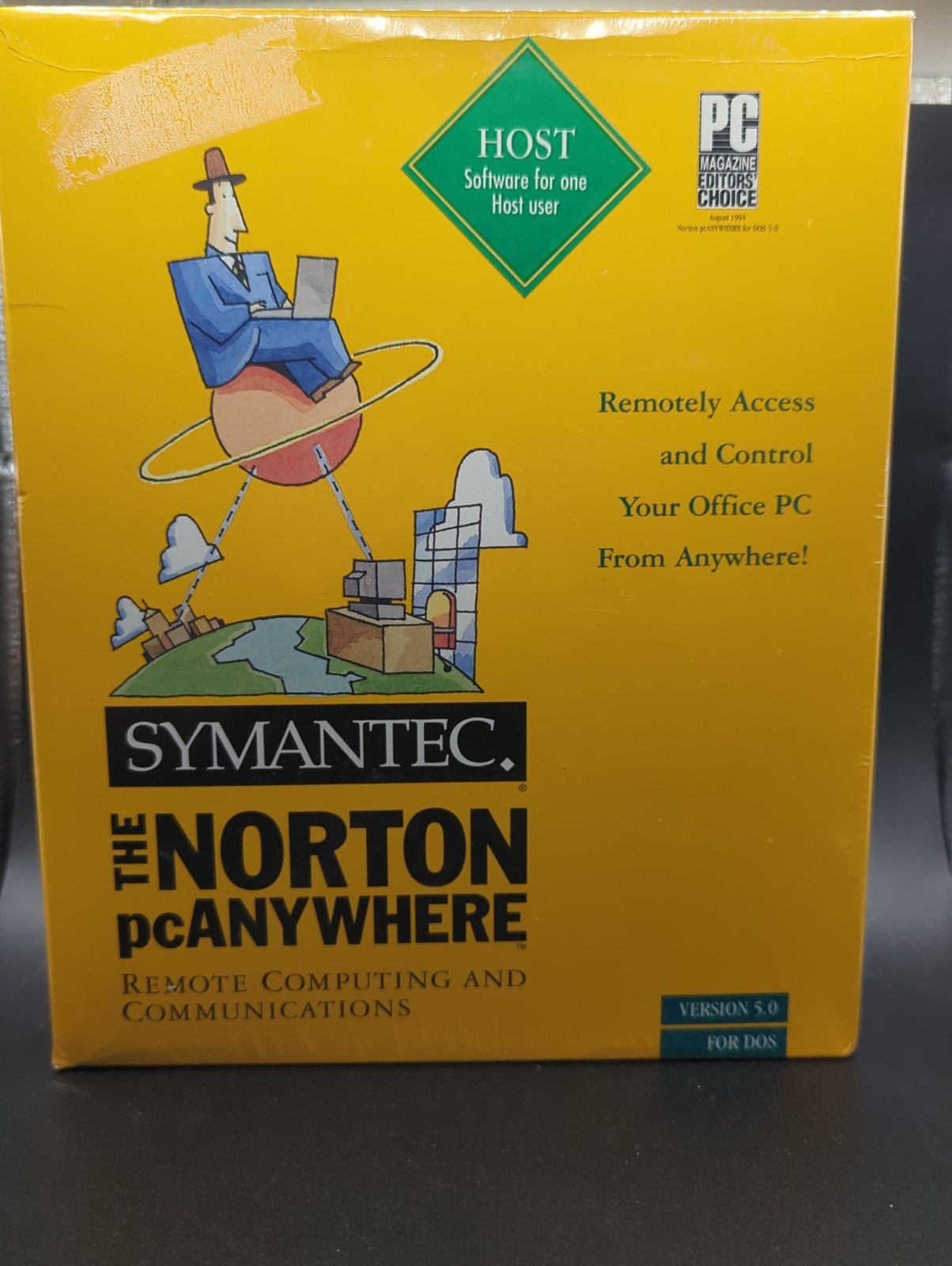 Symantec Norton PC Anywhere Version 5.0 Remote Computing & Communications DOS
