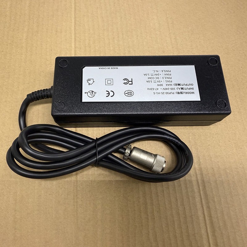 For PI Acton SpectraPro 2300i Spectrograph Power Supply Adapter 6Pin Charger