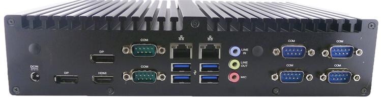 Jetway Computer HBJC501F697WQ17T2 - 250GB SSD - 8 GB DDR4 RAM - Intel7-7700T CPU