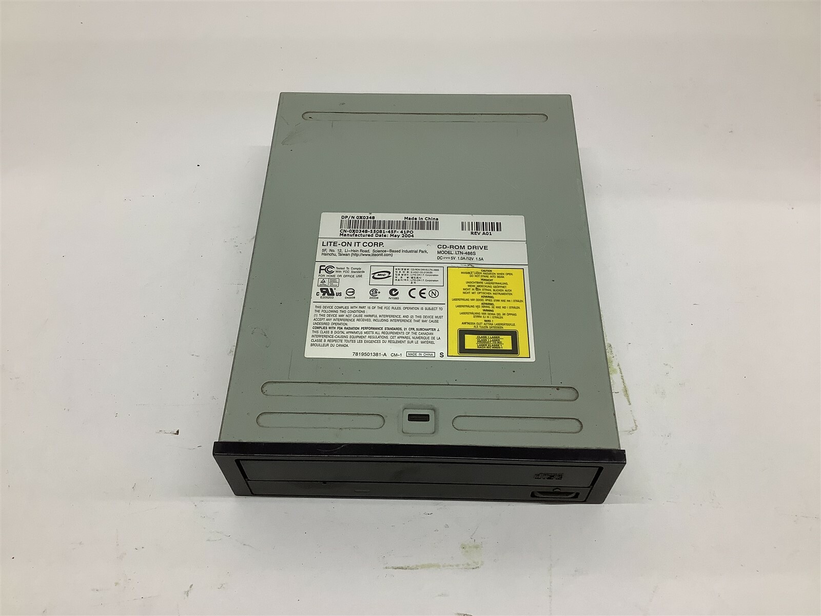 Lite-On It Corp LTN-486S CD-ROM Drive 12 V 1.5 A