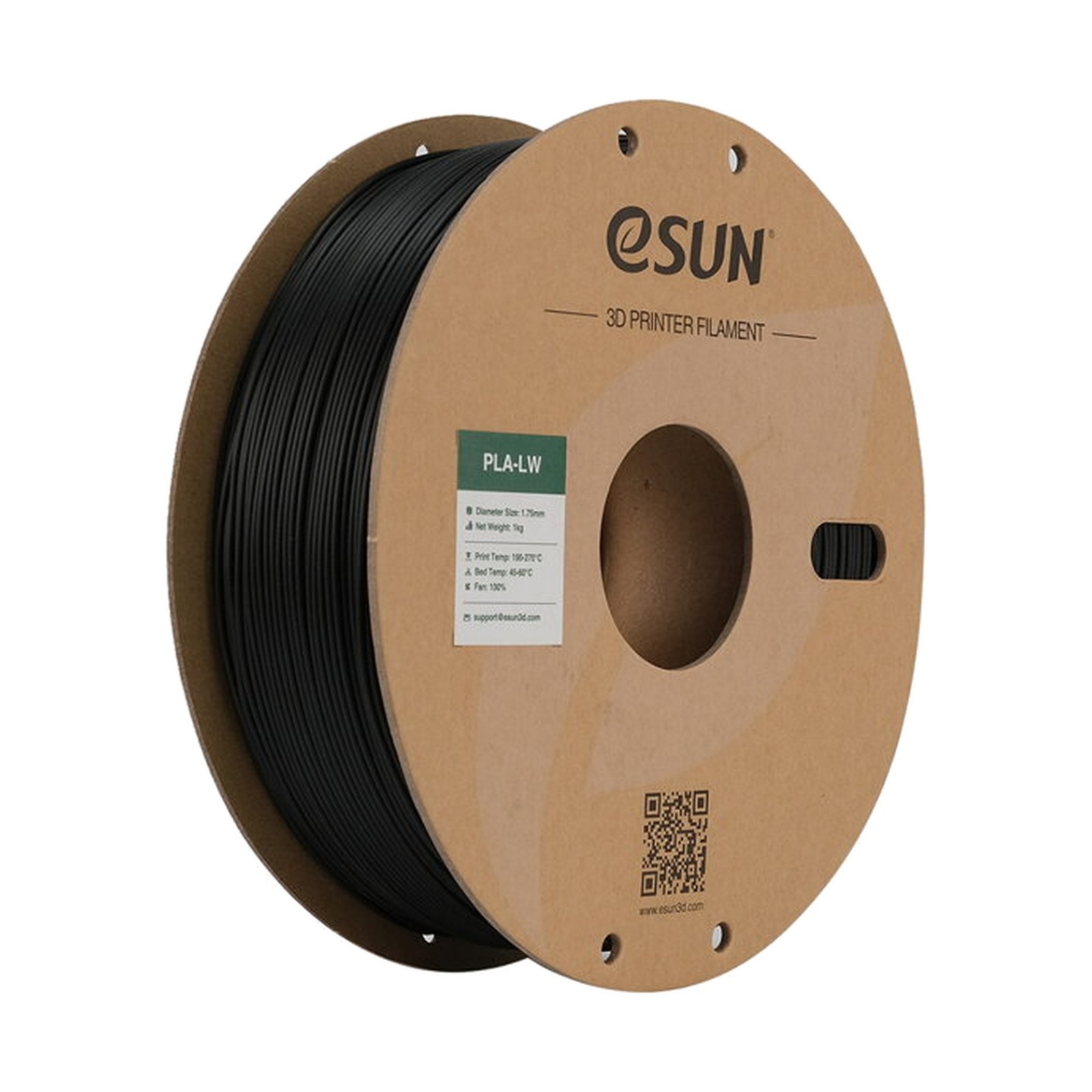 eSUN PLA-LW 3D Printer Filament 1.75mm 1KG Lightweight Foaming