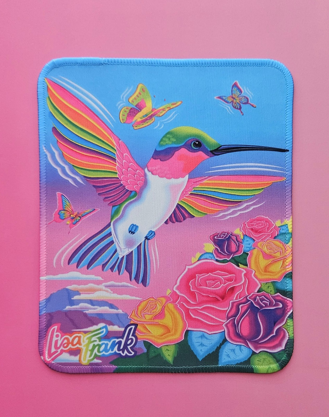 Hummingbird Mouse Pad ~NEW~ 90s Art Lisa Frank Retro Office & Game Accessories