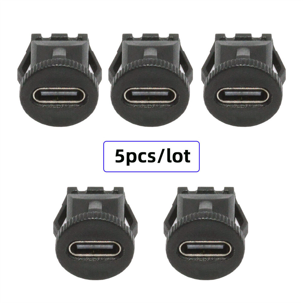 CY 5pcs/set OEM Type C Female Socket DIY USB C Connector to 6Pin PCBA DC 5V/20V