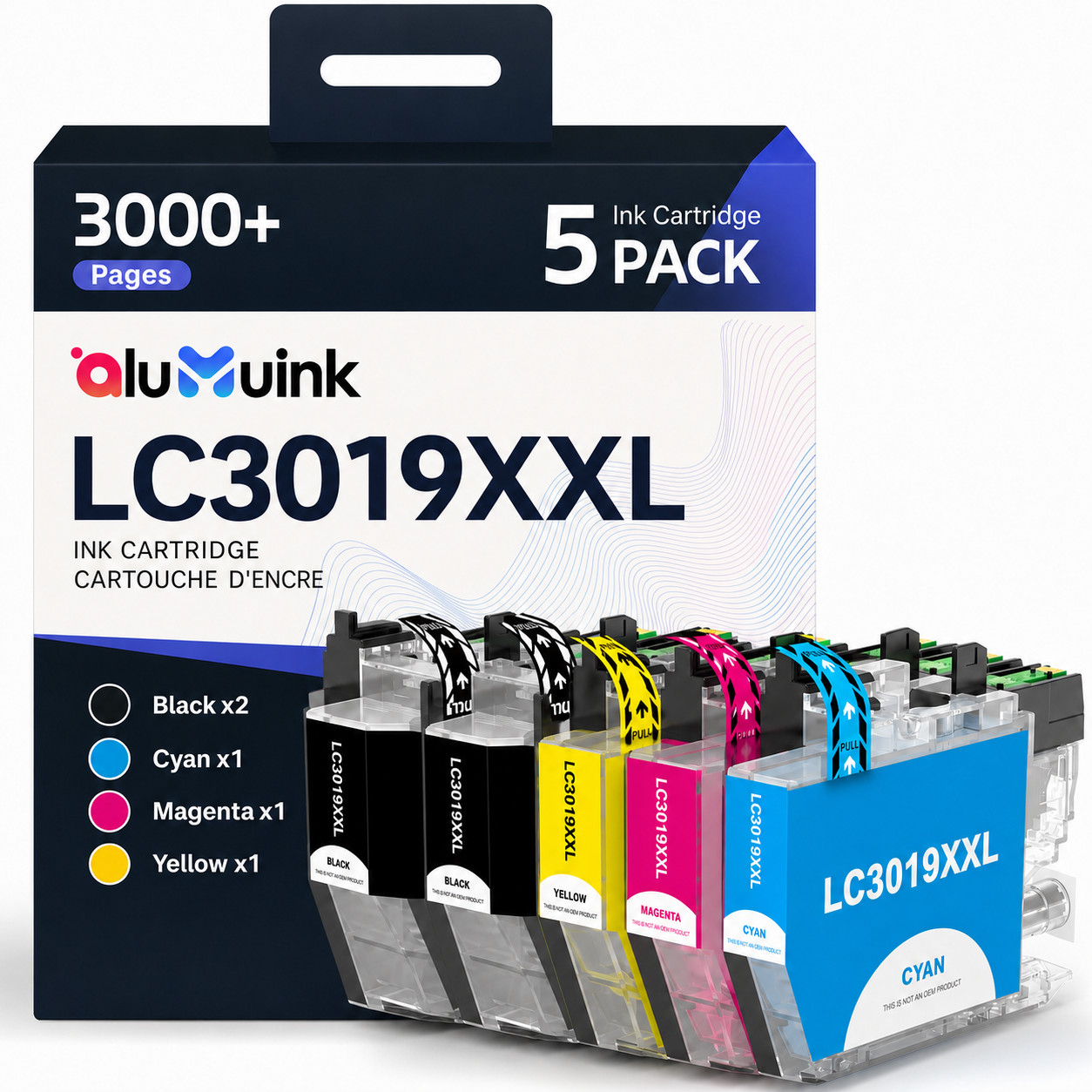 LC3019XXL High Yield Ink Cartridge replacement with MFC-J5330DW MFC-J6530DW