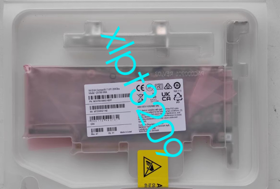 Mellanox MCX755106AS-HEAT CX7_ Dual port 200G Network Card QSFP112 PCIE 5.0 X16