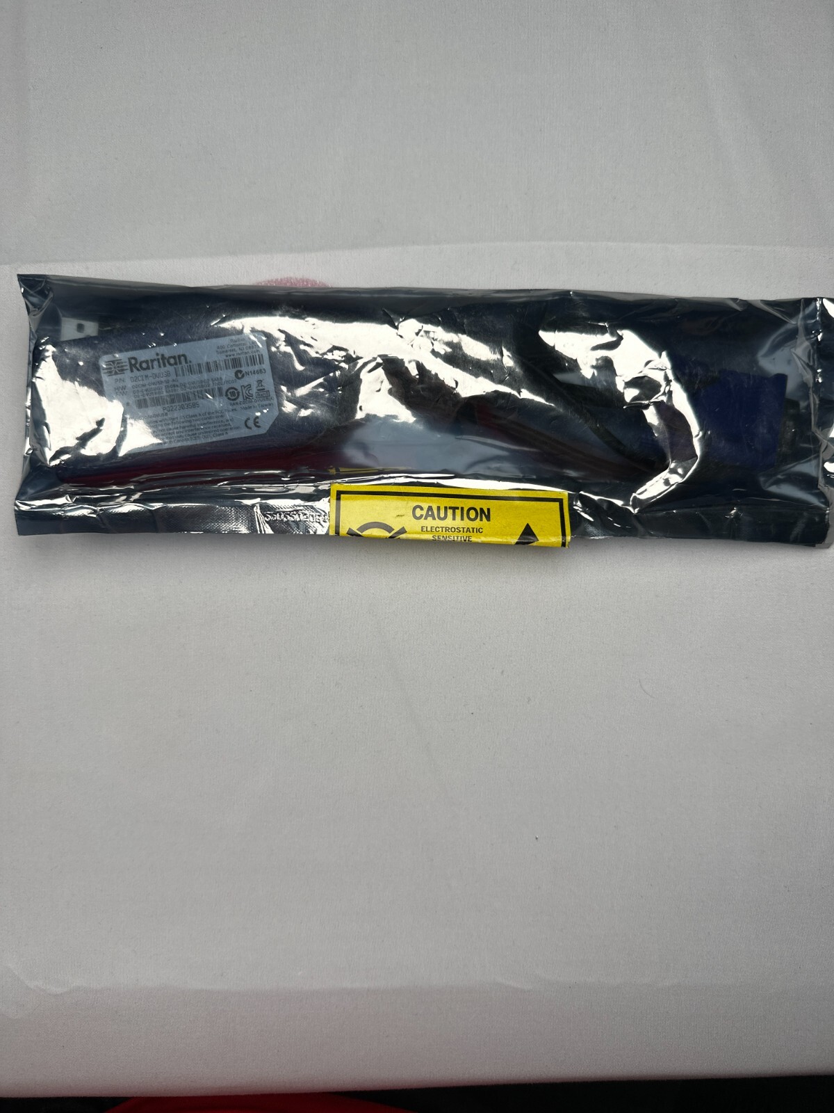Raritan D2CIM-DVUSB USB KVM Virtual Media CIM Cable VGA Dual USB KX2 KX3 BIOS