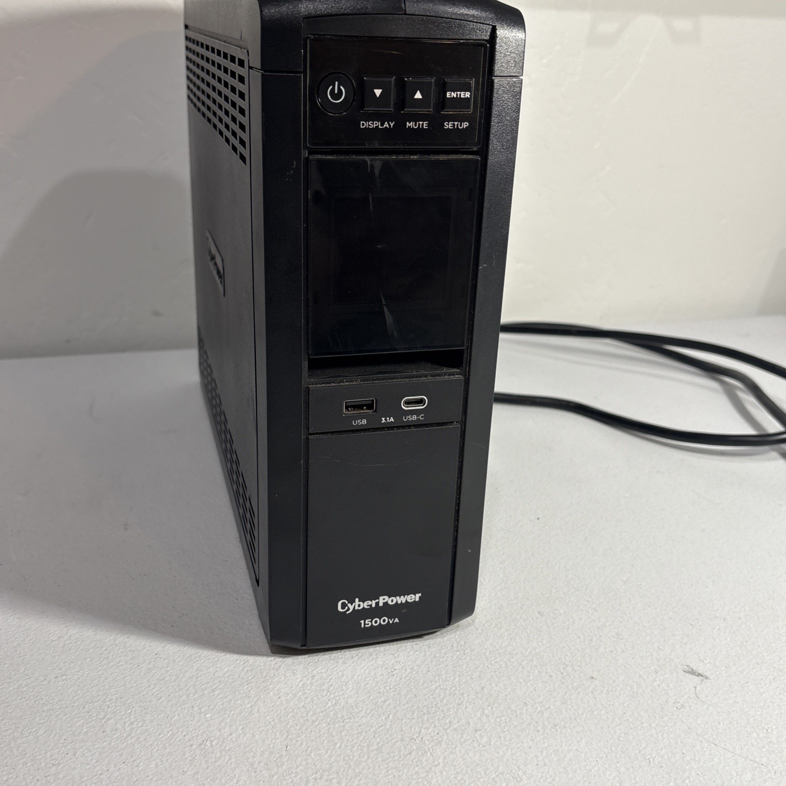 CyberPower 1500VA Sine Wave Battery Back Up System - Black GX1500U