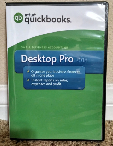 Quick Book Pro 2018 Desktop - No Subscription - Media