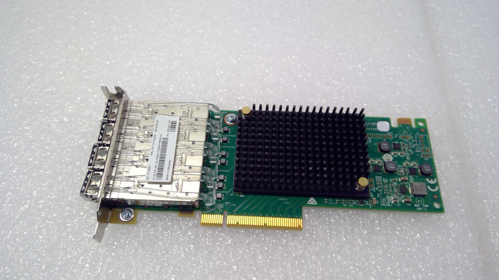 IBM 01YM333 01YM331 4-Port 16Gb Emulex LightPulse LPe31004-M6-EIO Adapter +4xSFP