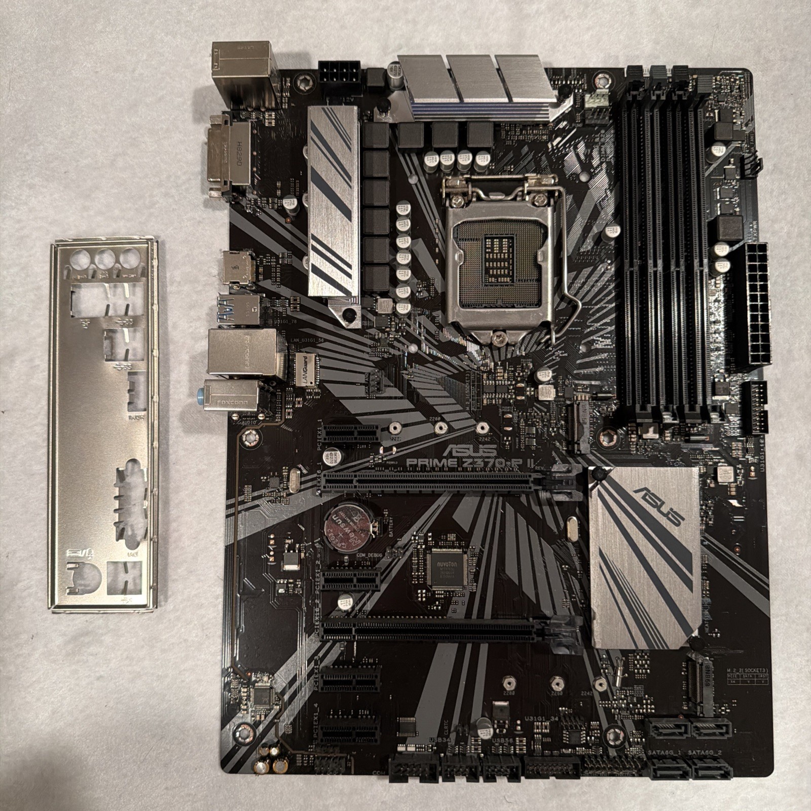 ASUS Prime Z370-P II Intel Z370 LGA1151 DDR4 ATX Desktop Motherboard