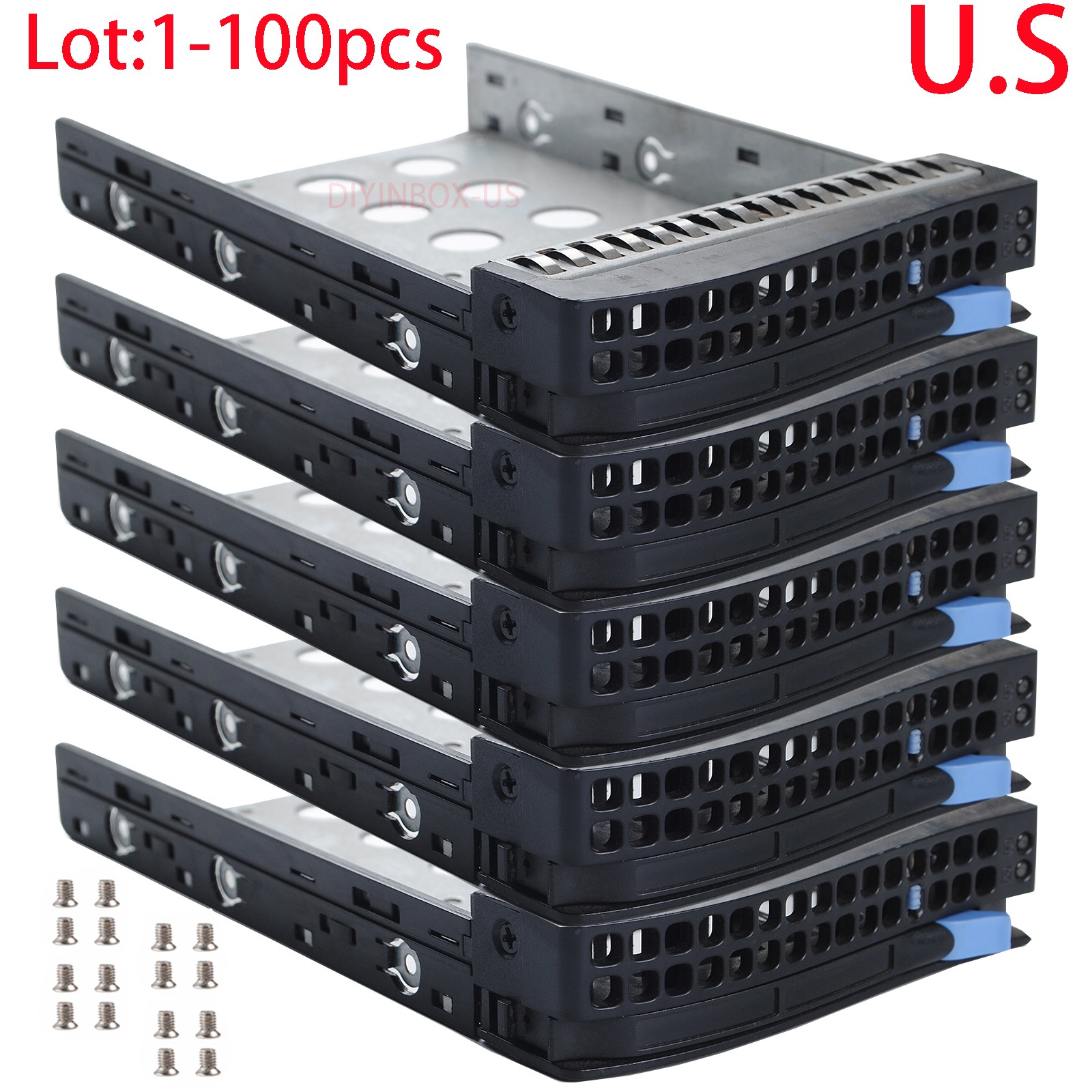 Lot SC93301 For Supermicro 3.5" LFF Hard Drive Caddy Tray 01-SC93301 XX00C003