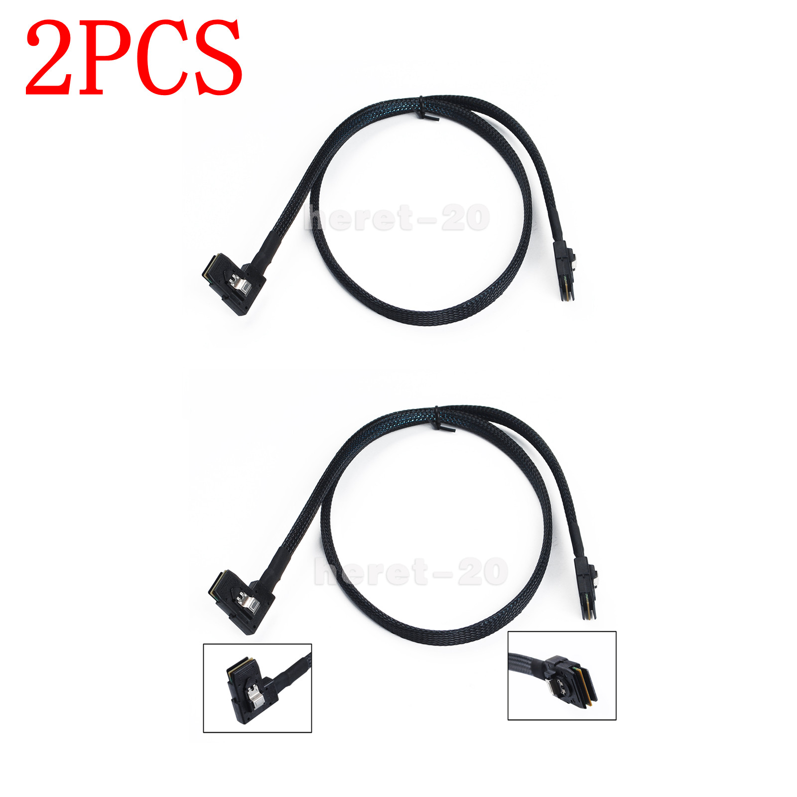 2PCS 0M246M SAS-A SAS-B Sata Raid Controller Cable For DELL PERC H700 R610 R710
