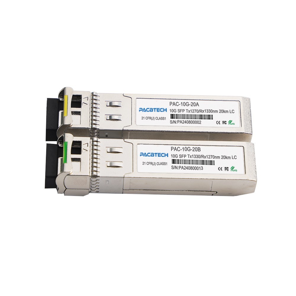 SFP+ 10G BiDi WDM module 10 km 20 km 40 km 60 km 80km compatible Mikrotik LOT SM