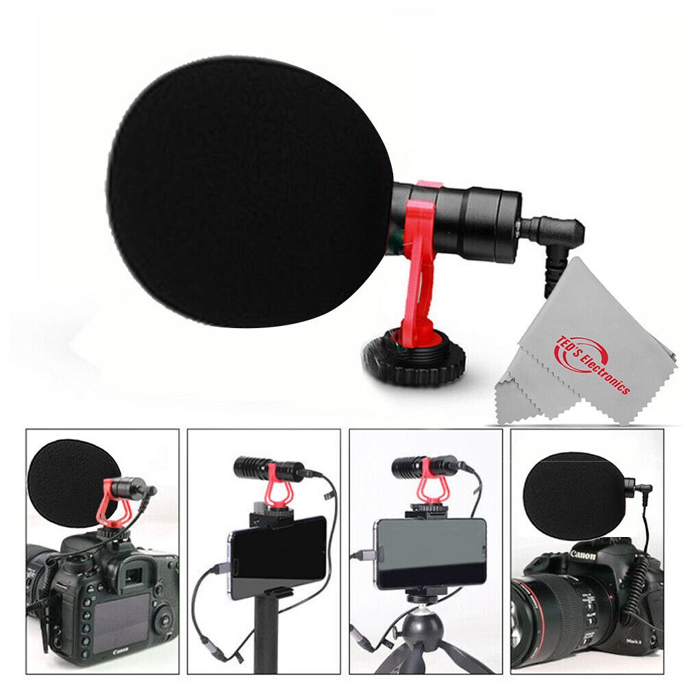 Canon EOS R R5 R6 RP Full Frame Mirrorless Camera External Microphone MIC-603C