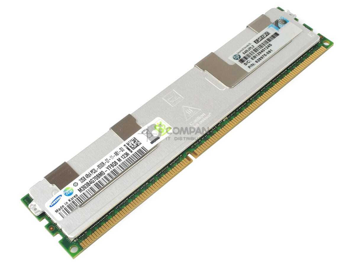 628975-081 / HP MEMORY 32GB 4RX4 PC3L-8500R DDR3