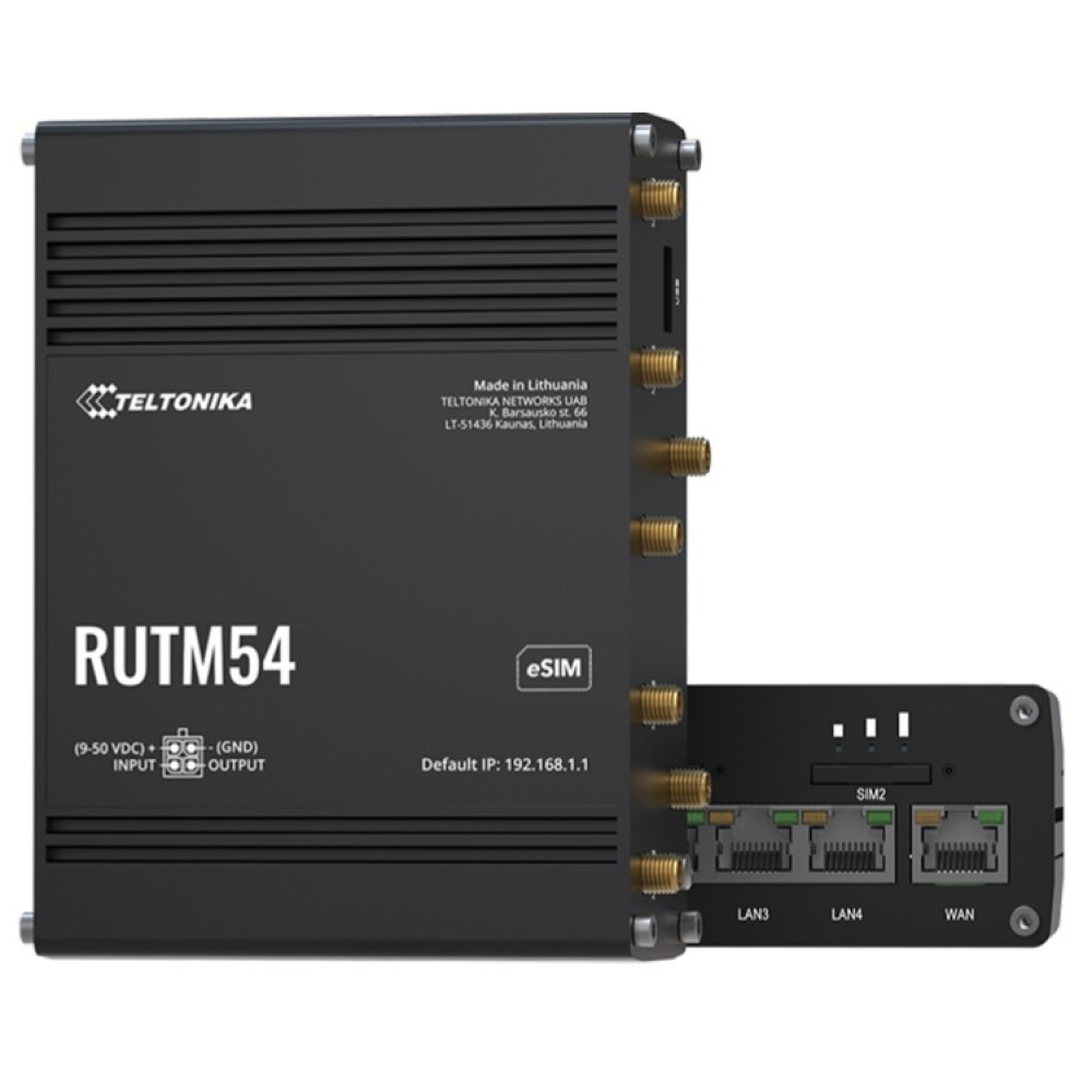 Teltonika RUTM54 5G Router with Telit modem