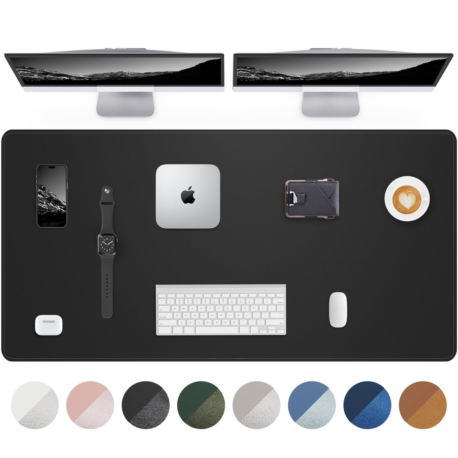 Large Desk Mat55 x24 - Premium Non-Slip Desk Pad Waterproof and Scratch-Resis...