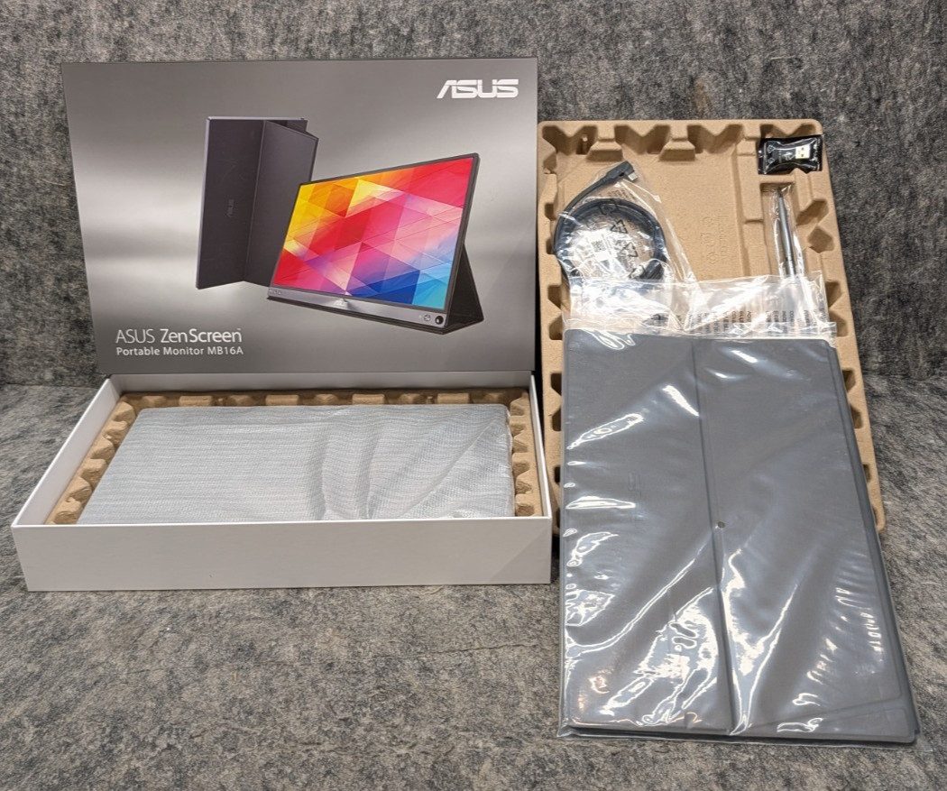 ASUS ZenScreen MB16A LCD Portable Monitor 1920x1080 USB-C Slim Bezel🔥New🔥