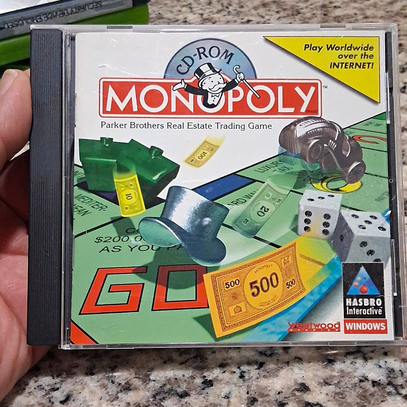 Hasbro Interactive Monopoly PC Game CD-ROM for Windows, English (#24036)