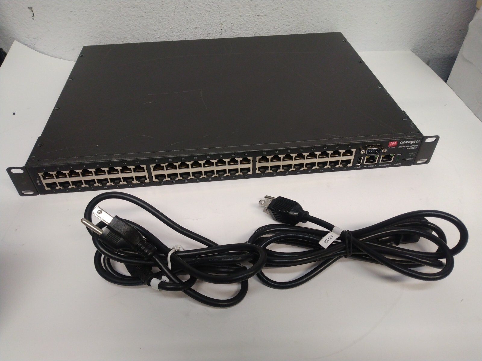 Used Opengear IM4248-2-DAC-X2 48 Port Console Server