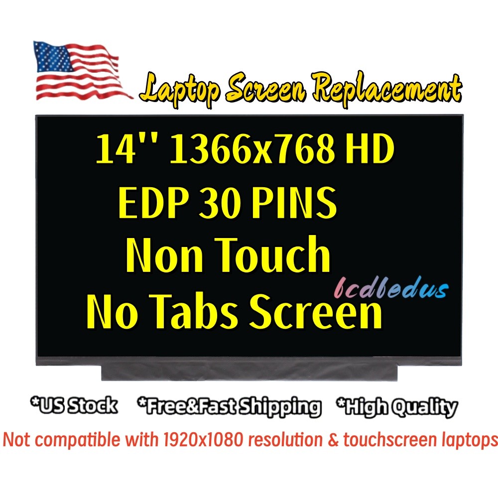 For ASUS E410 E410M E410MA L410M L410MA E410K E410KA 14" HD 1366X768 LCD Screen