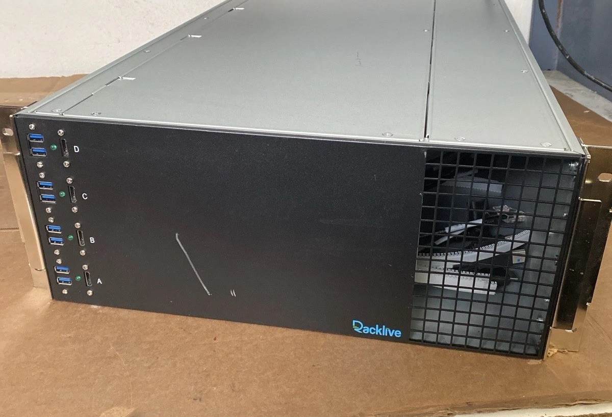 Genuine Racklive Server Chassis Case Shell Only (See Photos)