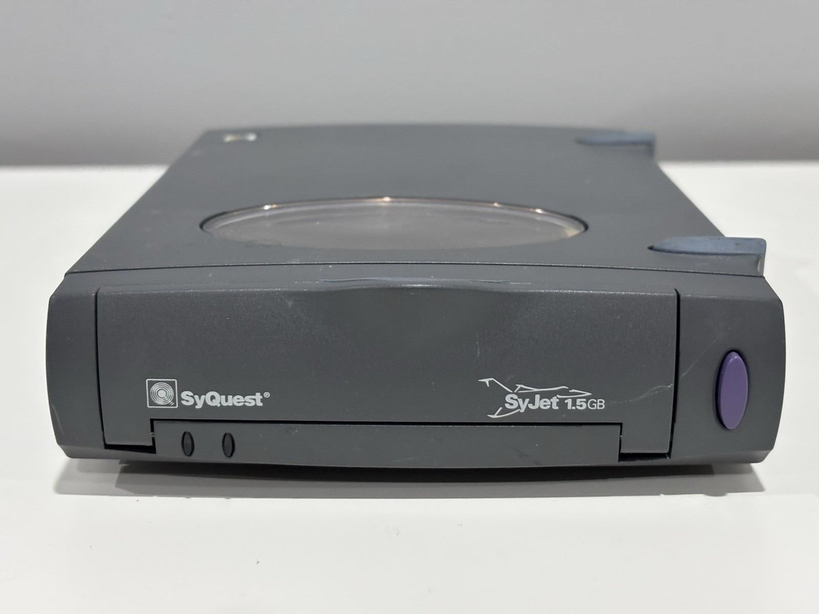 UNTESTED Vintage SyQuest SyJet 1.5GB External SCSI Drive