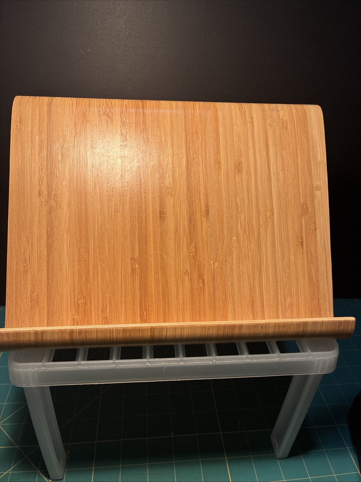 IKEA Vivalla Bamboo Tablet iPad Prop Stand Cookbook Holder Music Stand 10x6”