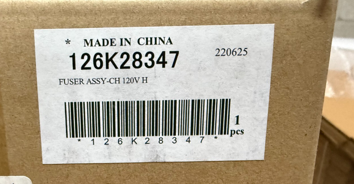 Generic Xerox 126K28347 Fuser Unit PrimeLink C9065 C9070 - HEAVY Weight 550 560