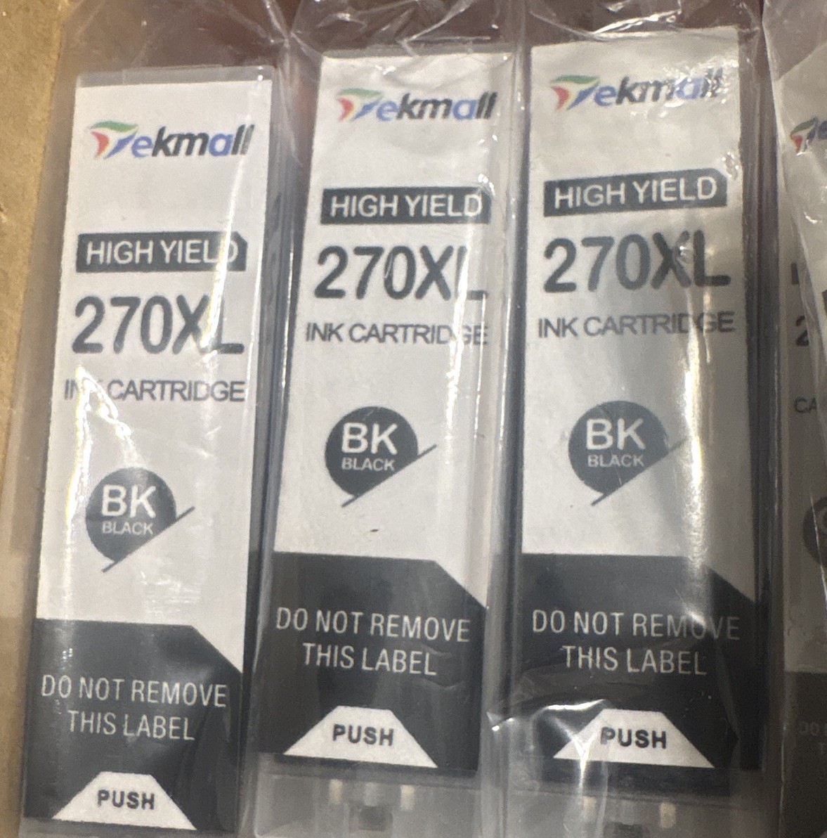 Tekmall Compatible 270XL/271XL Inkjet Ink Set(18) BK C Y GY For Canon