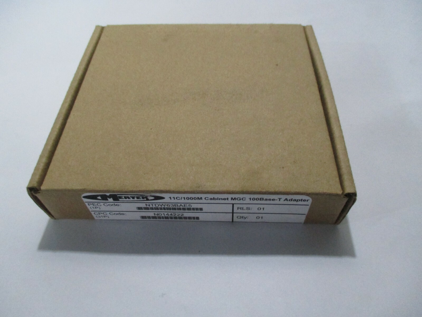  Nortel Mertek 11C/1000M Cabinet MGC 100BASE-T Adapter NTDW63BAE5 