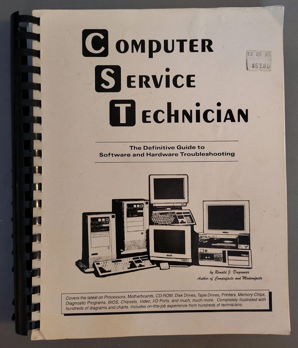 Vintage Computer Service Technician Manual 1999 Ronald Dugrenier 90s PC Hardware