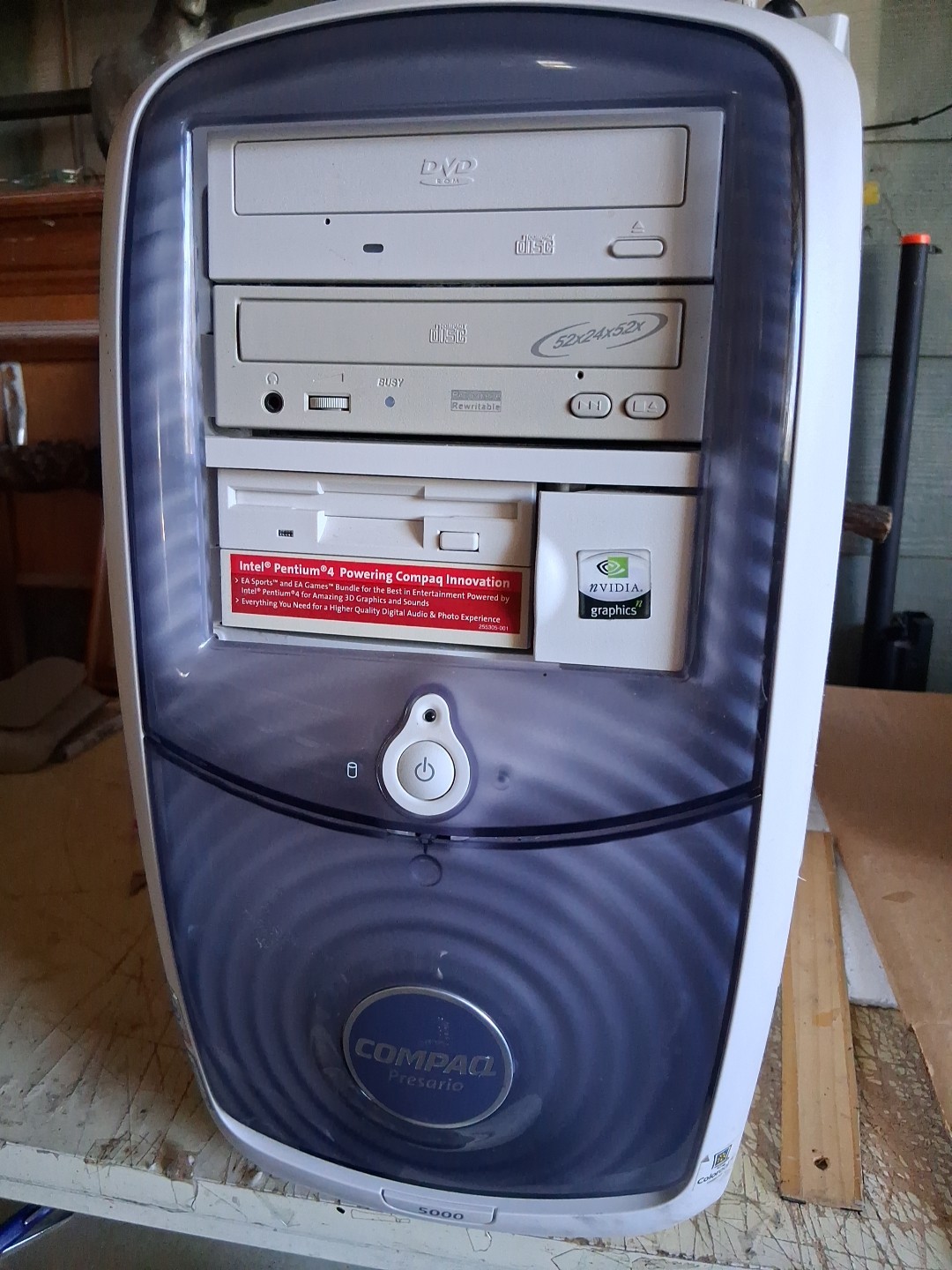 Compaq Presario 50005320 Pentium 4 15GHz 768MB Vintage PC Retro Desktop  G2U