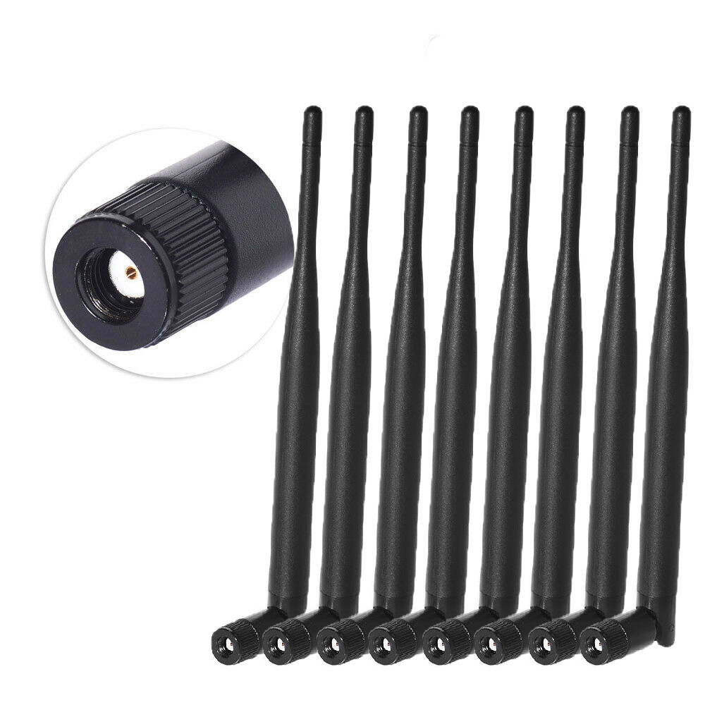 8-Pack Dual Band WiFi Antenna 2.4GHz 5GHz 6dBi RP-SMA Antenna For WiFi Router