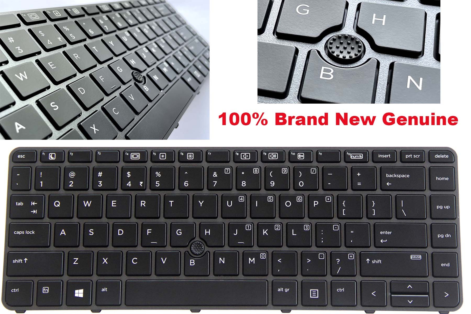 New/Oirg US Keyboard for HP EliteBook 840 G3 840 G4 745 G3 745 G4 ZBook 14u G4