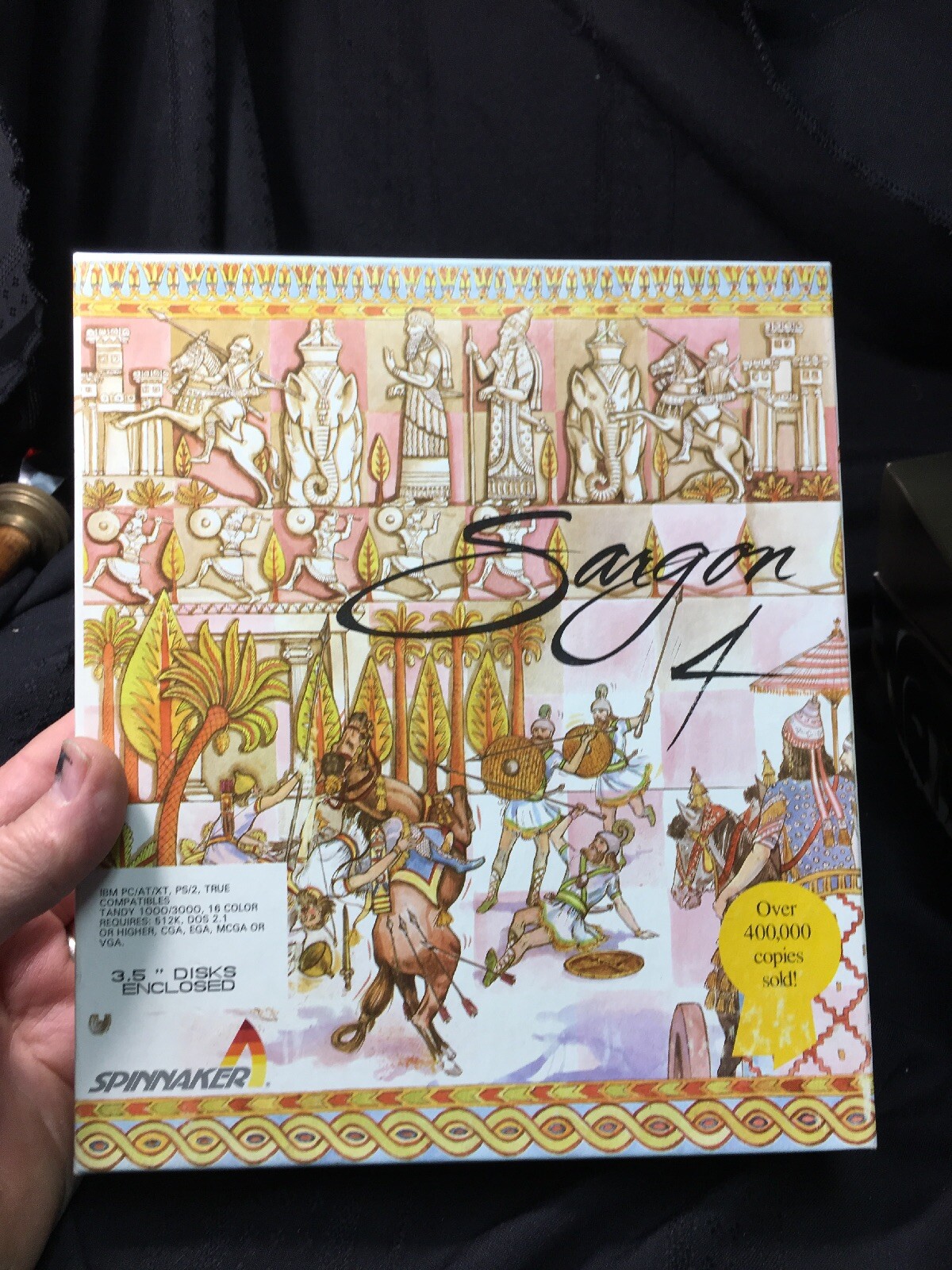Vintage 1989 Computer Game - SARGON 4 - NIB - Spinnaker 3.5” Disk