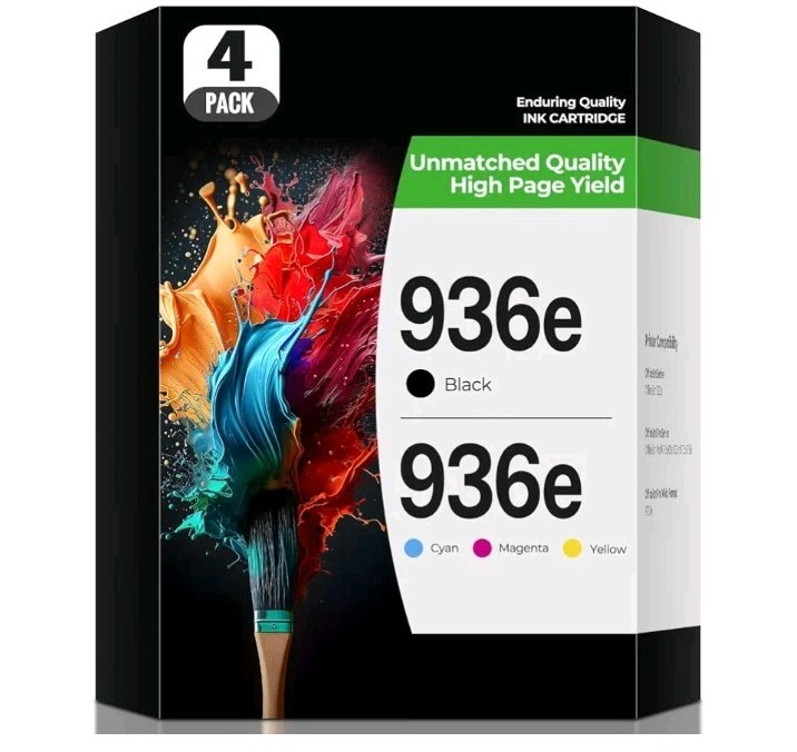 936e Compatible Ink Cartridges For HP 936XL OfficeJet Pro 9125e 9135e 9730e 9135