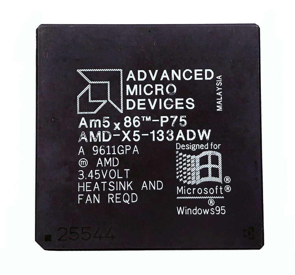 Fit For AM5X86-P75 AMD-X5-133ADW CPU 32-Bit PGA168