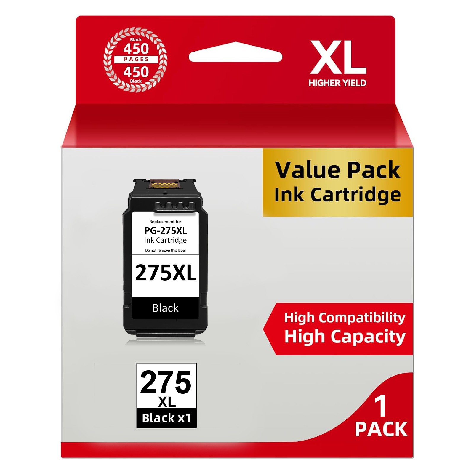 PG-275XL CL-276XL Ink Compatible with Canon Pixma TS3522 TS3520 TR4722 TS3722