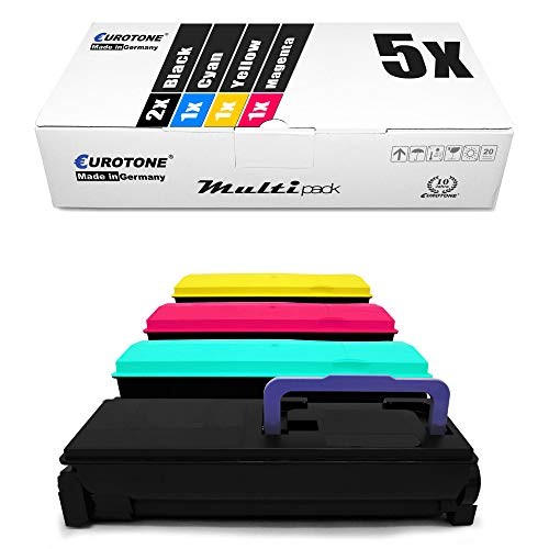 Eurotone 5x Toner Cartridge Compatible for Kyocera TK570 Multicolor