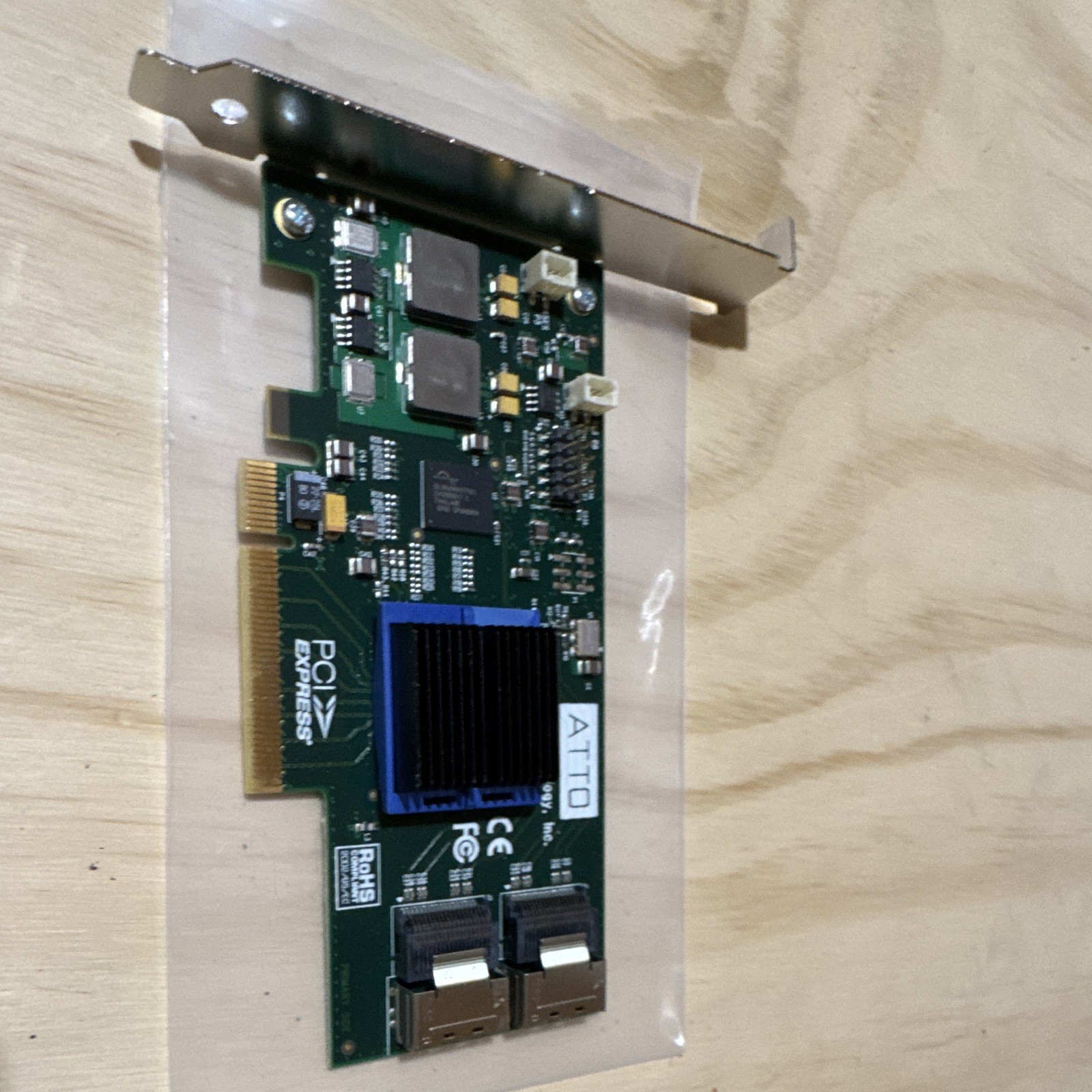 ATTO Model PCI Express RAID Card, 2-Port Dual Ports