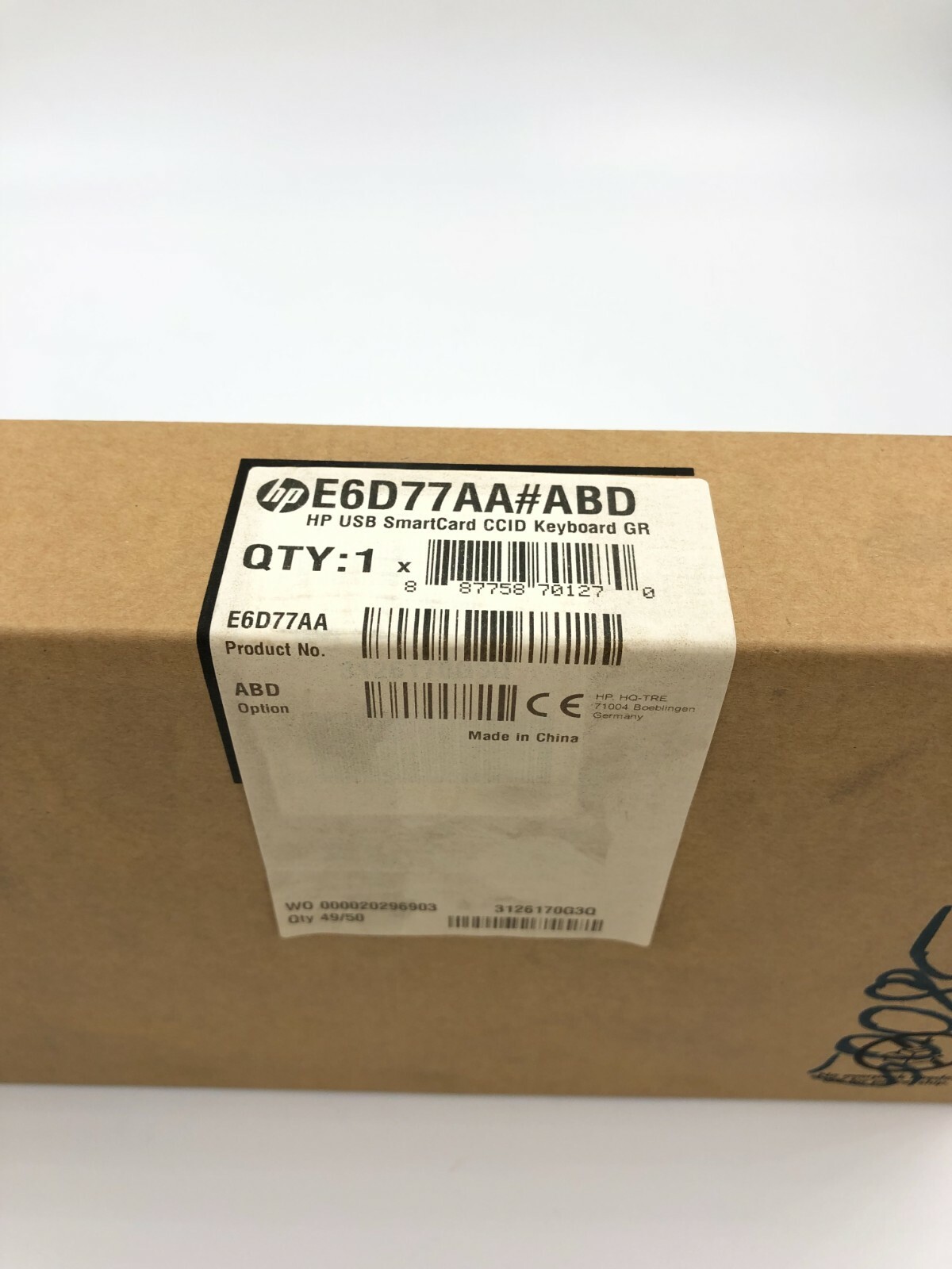 HP USB Smart Card CCID Keyboard