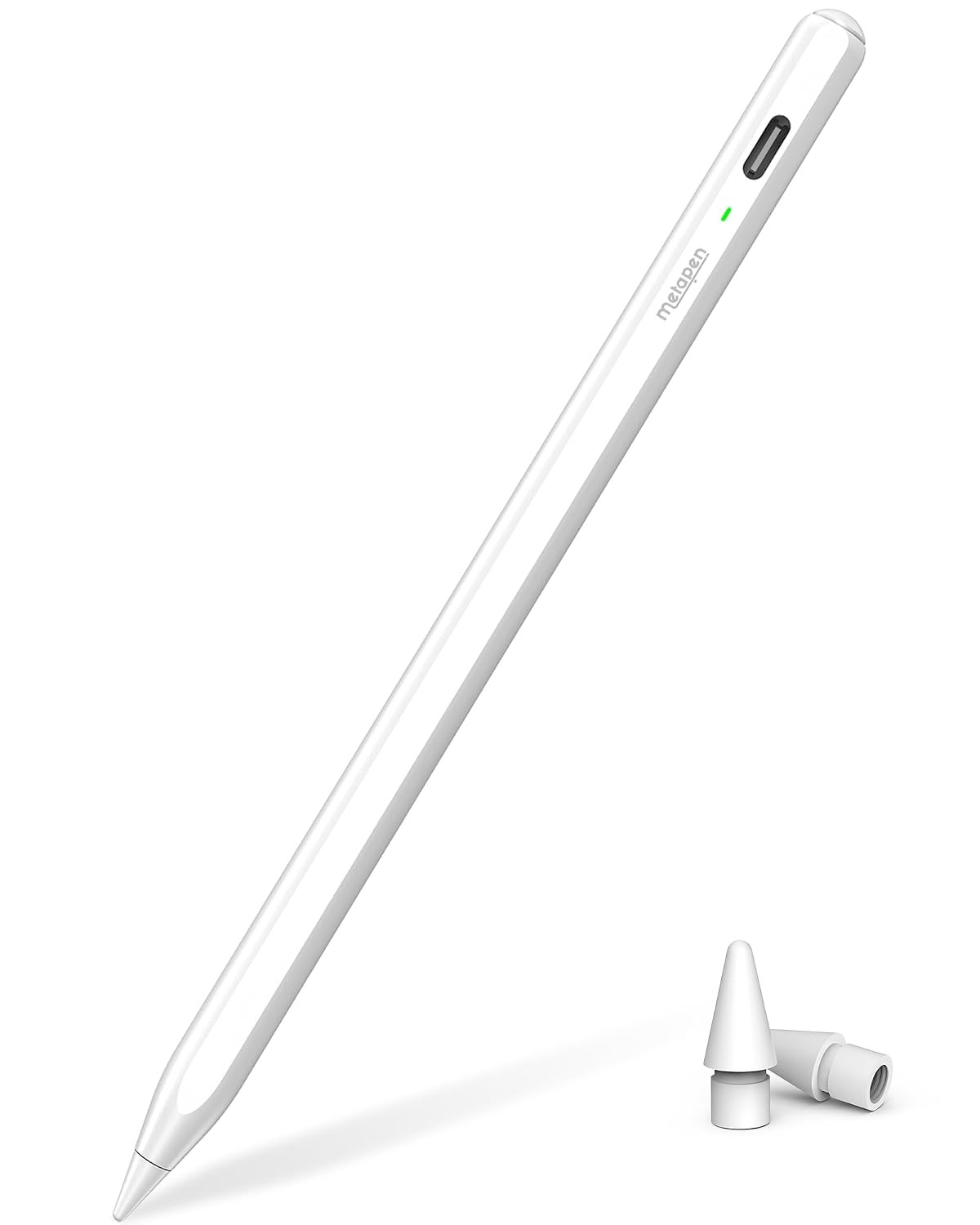 Metapen Air8 Stylus Pen for Apple iPad 2018-2026 Palm Rejection