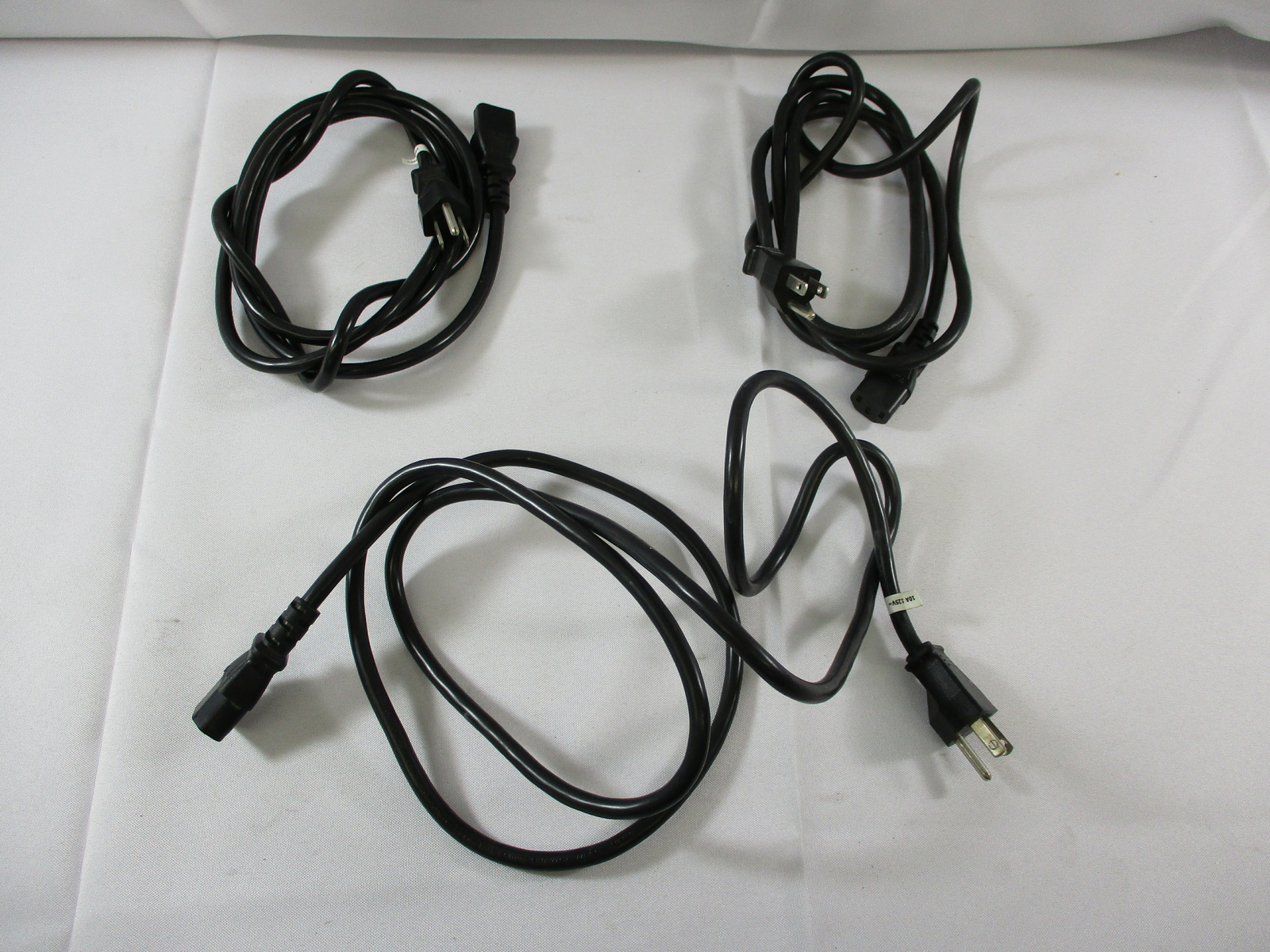 (LOT OF 3) WELL SHIN WS-001 POWER CABLE 6 FT 3-PRONG