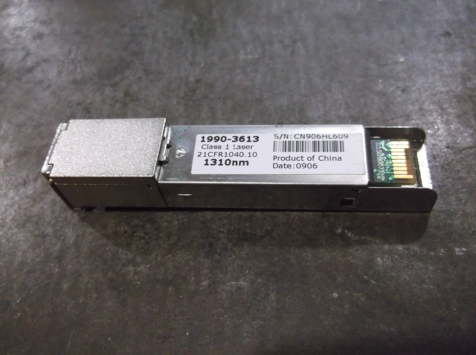 NEW NO BOX HP 1990-3613 100-FX SFP-LC PROCURVE NETWORKING TRANSCEIVER (BIN94)