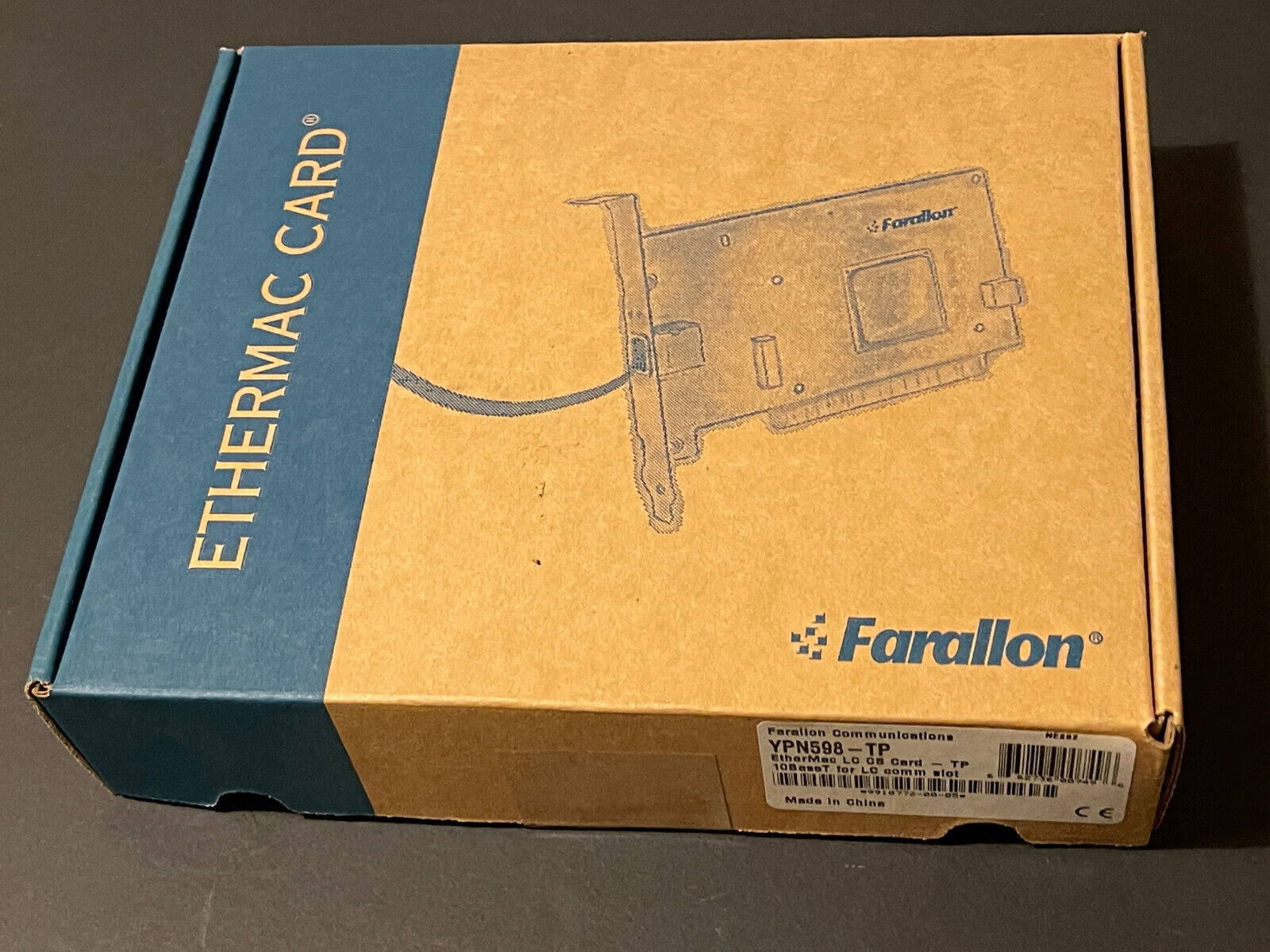 FARALLON YPN598-TP ETHERMAC LC C8 CARD ETHERNET 10Baset NETWORKING CARD New Orig