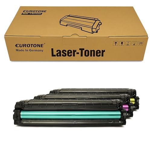Eurotone 3x Toner Cartridge Compatible for Samsung CLT503+CLT503S Multicolor