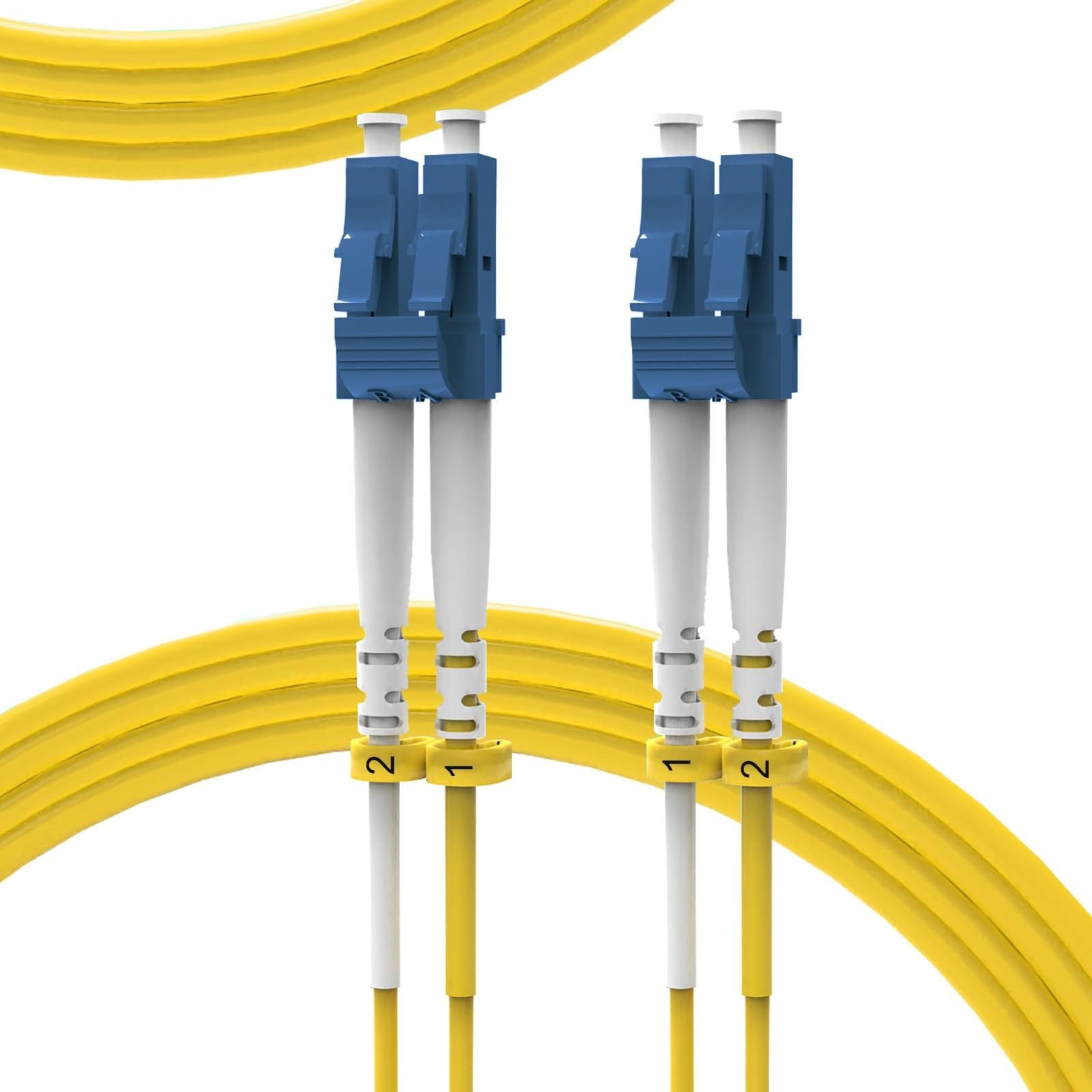 KeepFly Fiber OS2 LC to LC Fiber Patch Cable 75m/246ft, 10Gb 9/125μm Single Mode