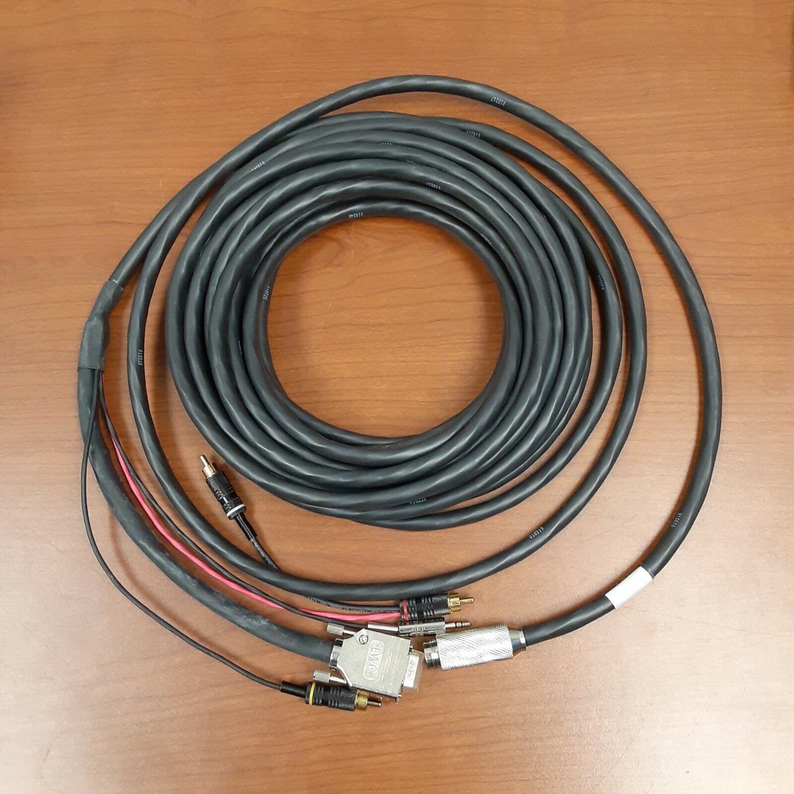EDULINX- VGA+3.5+RCA JMPR...Video Cable... 35 Feet...NEW